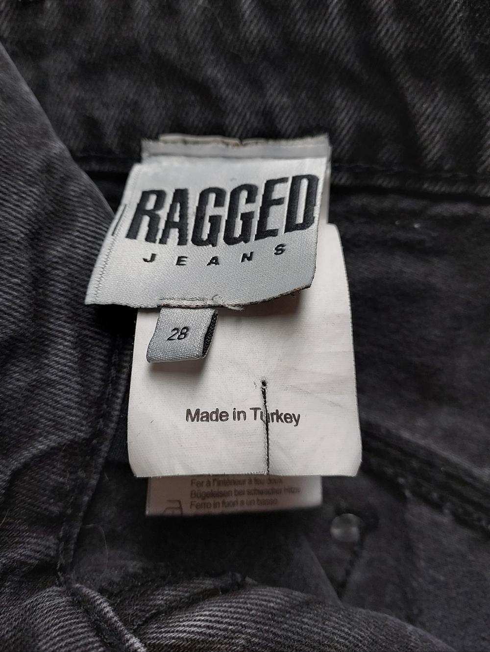 🖤 The Ragged Priest CUSTOM DIY Size 28/4 Or Juniors 5 High Waisted jeans - Picture 11 of 12